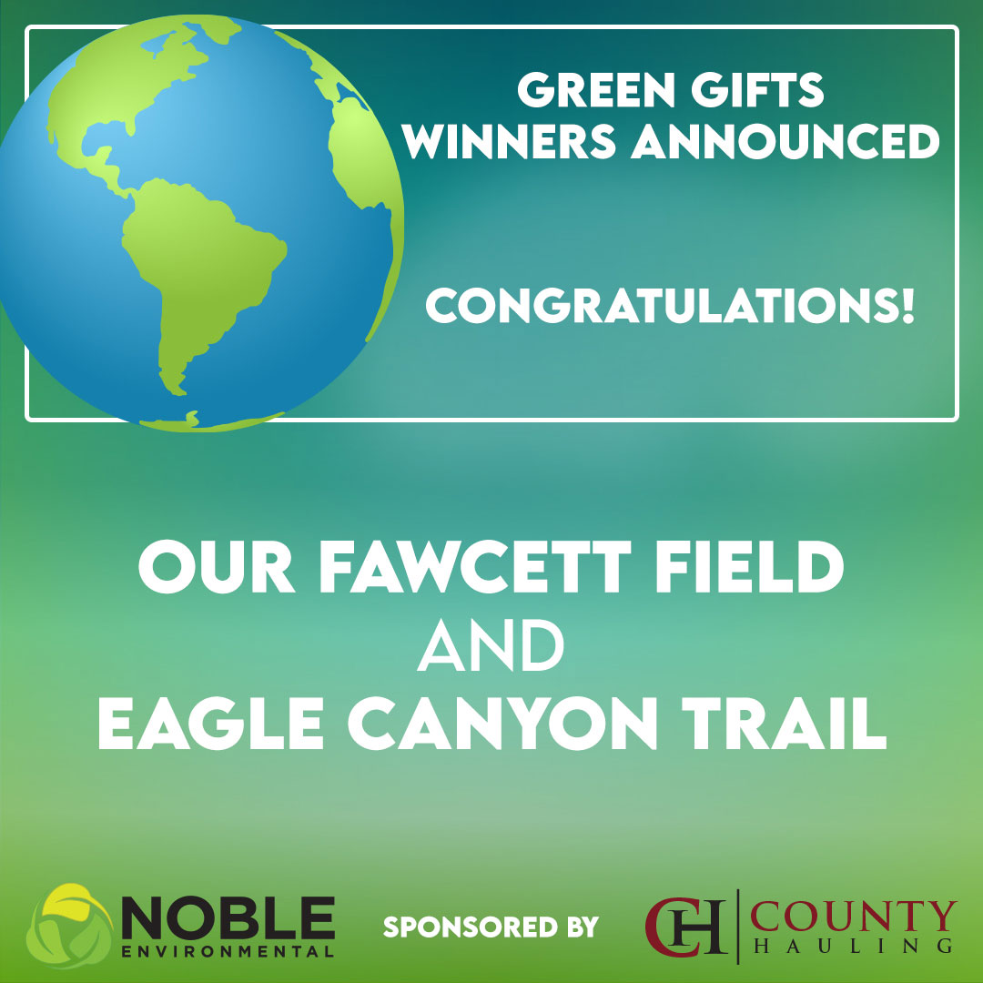Shaler Fawcett Fields and Eagle Canyon Trail Project wins 5,000 Green